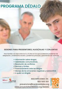MASTER PROGRAMA DÉDALO: PREVENCIÓN FAMILIAR